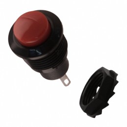 1 pcs : RP3502ARED - SWITCH PUSH SPST-NO 3A 120V