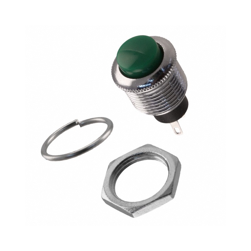 1 pcs : RP3502MAGRN - SWITCH PUSH SPST-NO 3A 120V