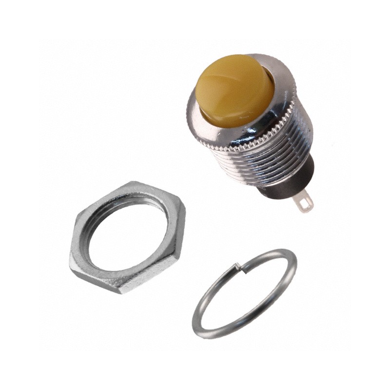 1 pcs : RP3502MAYEL - SWITCH PUSH SPST-NO 3A 120V