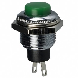 1 pcs : RP3502MBGRN - SWITCH PUSH SPST-NC 3A 120V
