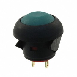 1 pcs : RP8100B1M1CEBLKGRNNIL - SWITCH PB SPST-NO 0.125A 125V