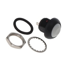 1 pcs : RP8100B2M1CEBLKWHTNIL - SWITCH PB SPST-NO 0.125A 125V