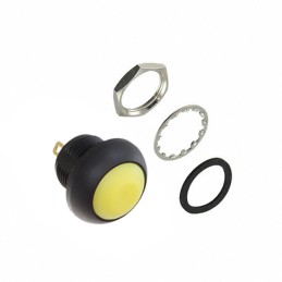 1 pcs : RP8100B2M1CEBLKYELNIL - SWITCH PB SPST-NO 0.125A 125V