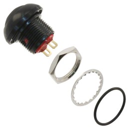 1 pcs : RP8300B2M1CEBLKBLKNIL - SWITCH PB SPST-NO 200MA 250V