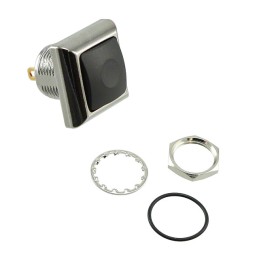 1 pcs : RP8400B2M1CECHRBLKNIL - SWITCH PB SPST-NO 0.125A 125V