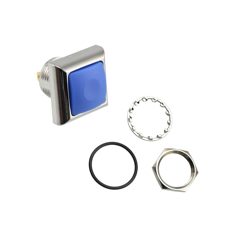 1 pcs : RP8400B2M1CECHRBLUNIL - SWITCH PB SPST-NO 0.125A 125V