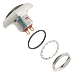 1 pcs : RP8400B2M1CENICBLKNIL - SWITCH PB SPST-NO 0.125A 125V