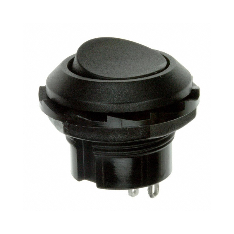 1 pcs : RR3130ABLKBLKES - SWITCH ROCKER SPST 10A 125V