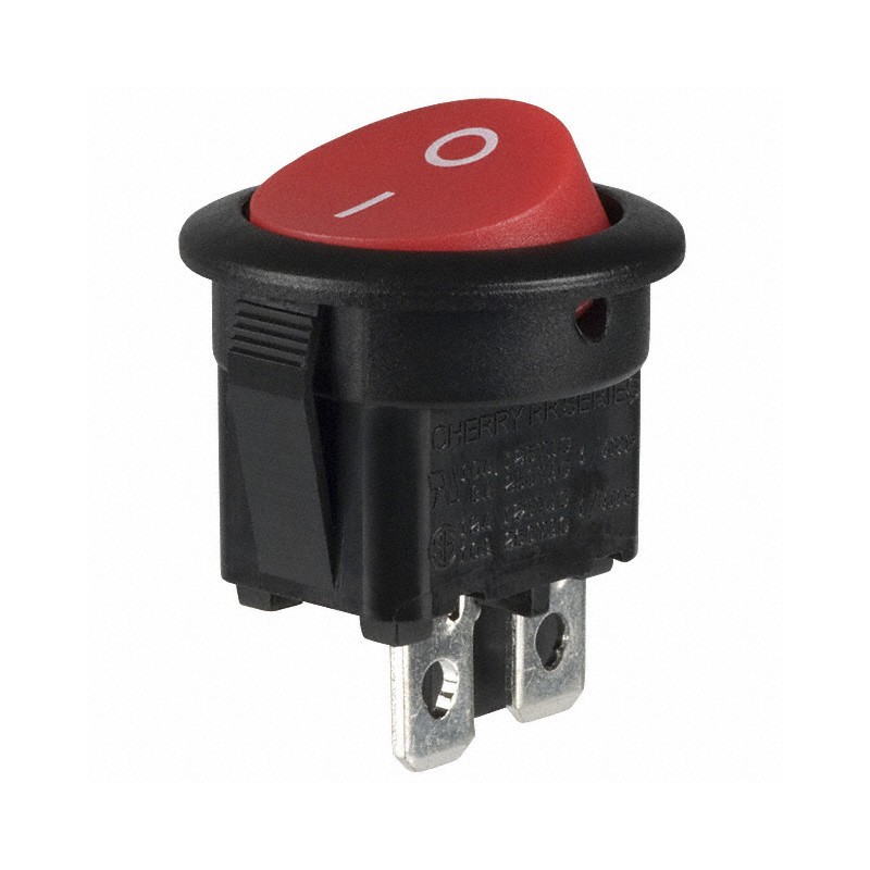 1 pcs : RRA22H3FBRNN - SWITCH ROCKER SPST 10A 125V