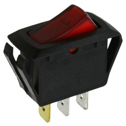 1 pcs : RSC141D1000-116 - SWITCH ROCKER SPST 20A 125V