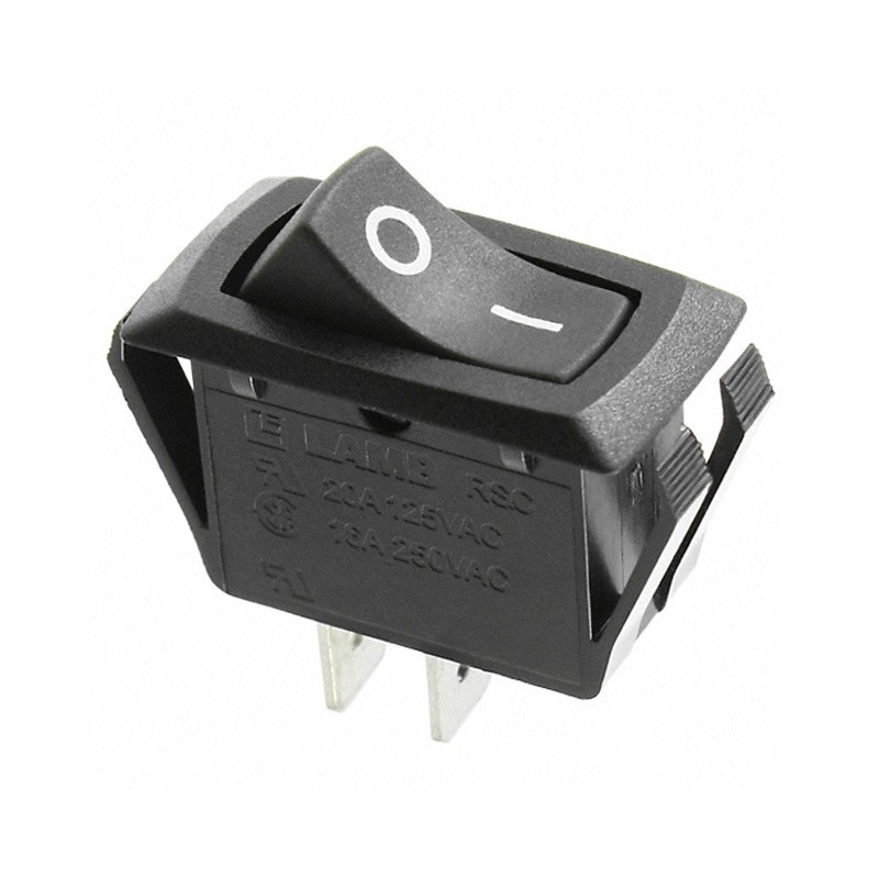 1 pcs : RSC141D1121 - SWITCH ROCKER SPST 20A 125V
