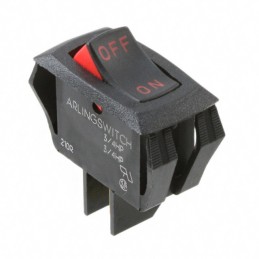 1 pcs : RSCA201-VB-B-1-V - SWITCH ROCKER SPST 20A 125V