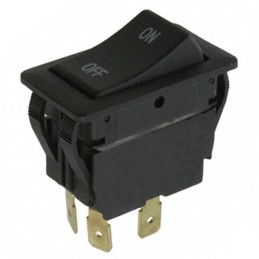 1 pcs : RVW42D1123 - SWITCH ROCKER DPST 20A 125V