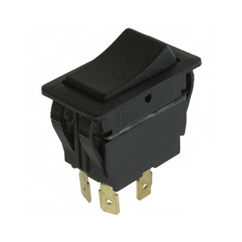 1 pcs : RVW4ED1100 - SWITCH ROCKER DPST-NO 20A 125V