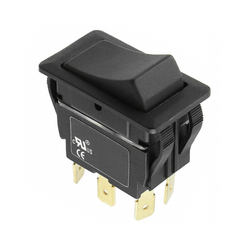 1 pcs : RVW4GD1100 - SWITCH ROCKER DPDT 20A 125V