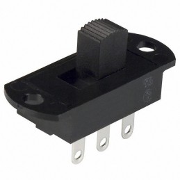 1 pcs : S102031SS03Q - SWITCH SLIDE SPDT 6A 125V