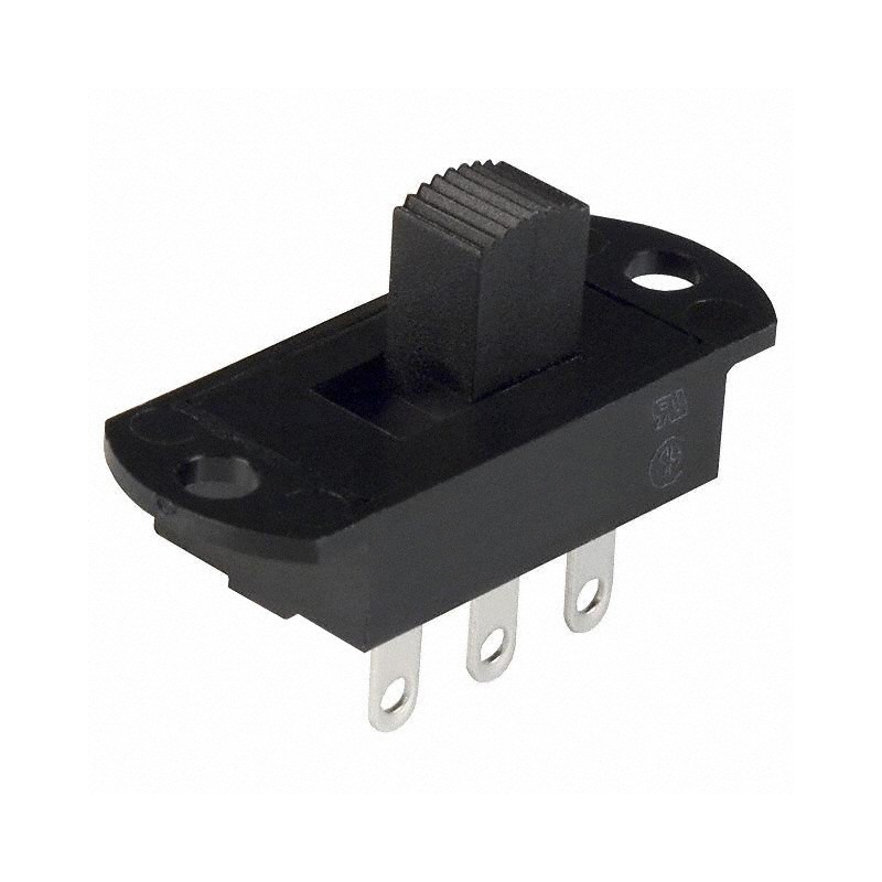 1 pcs : S102031SS03Q - SWITCH SLIDE SPDT 6A 125V