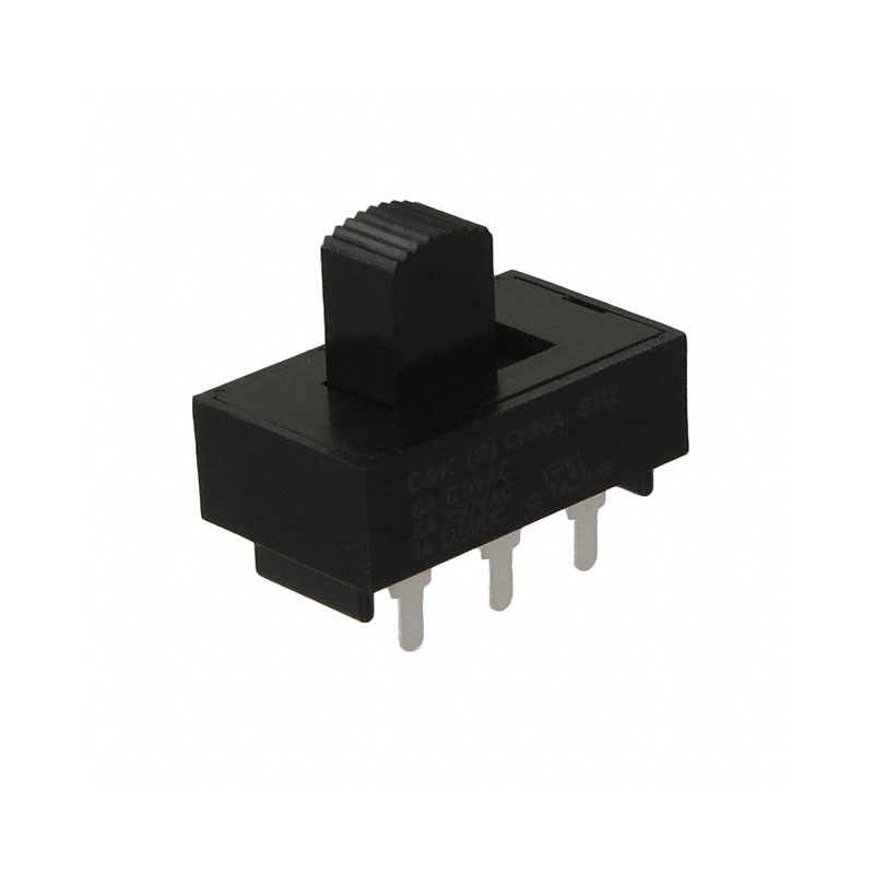 1 pcs : S112032MS02Q - SWITCH SLIDE SPDT 6A 125V