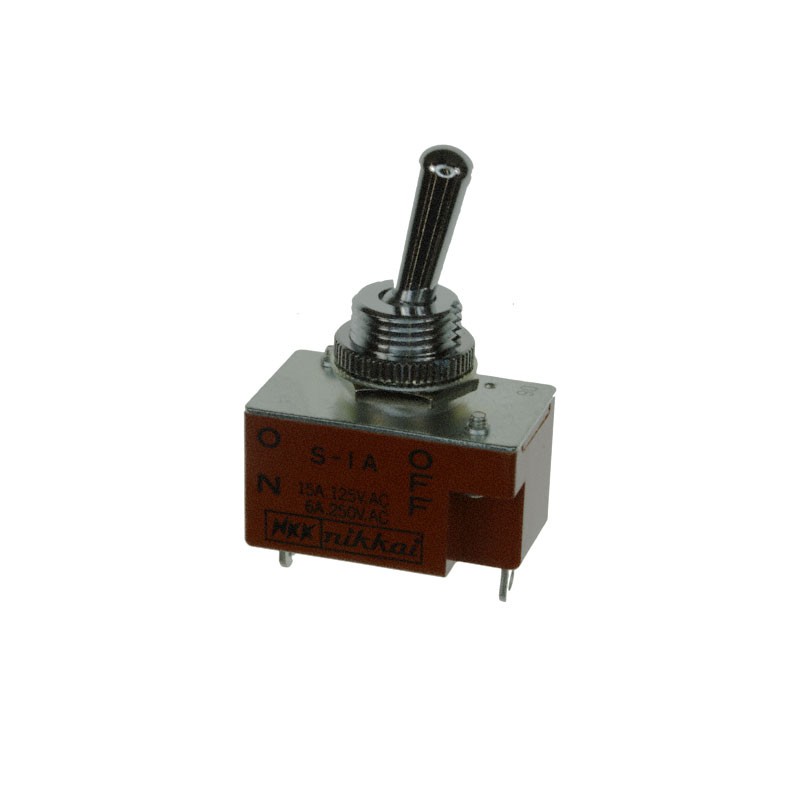 1 pcs : S1A - SWITCH TOGGLE SPST 15A 125V