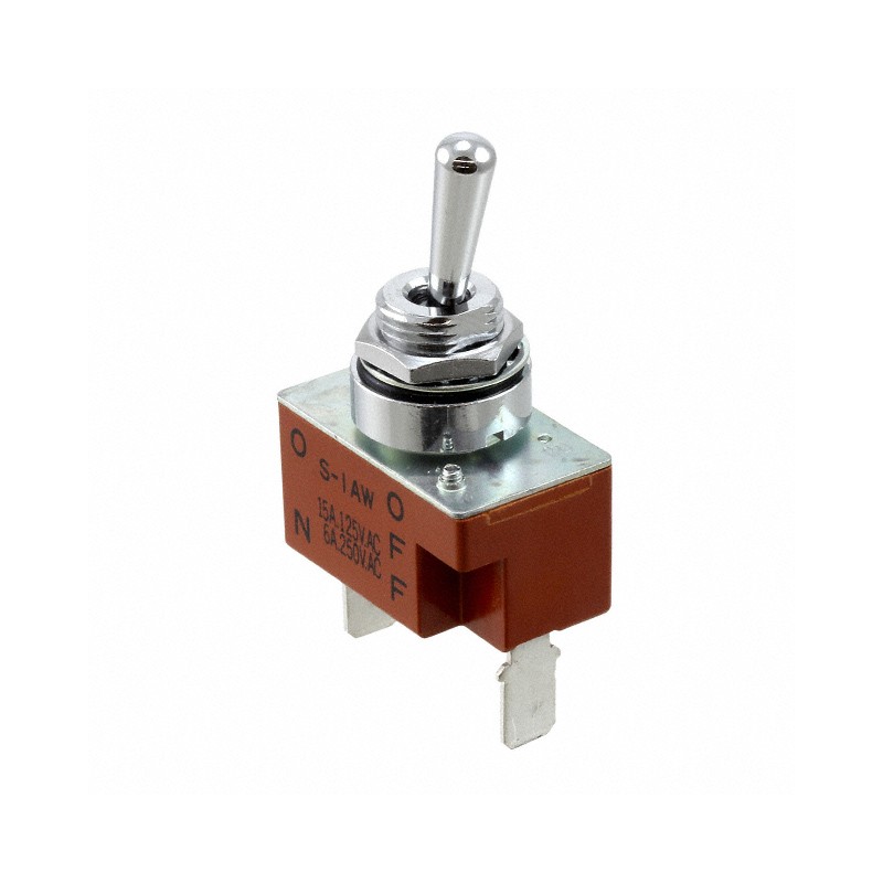 1 pcs : S1AWF - SWITCH TOGGLE SPST 15A 125V