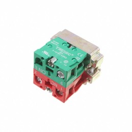 1 pcs : S1-S2-WB - CONTACT BLOCK SPST 10A 600V