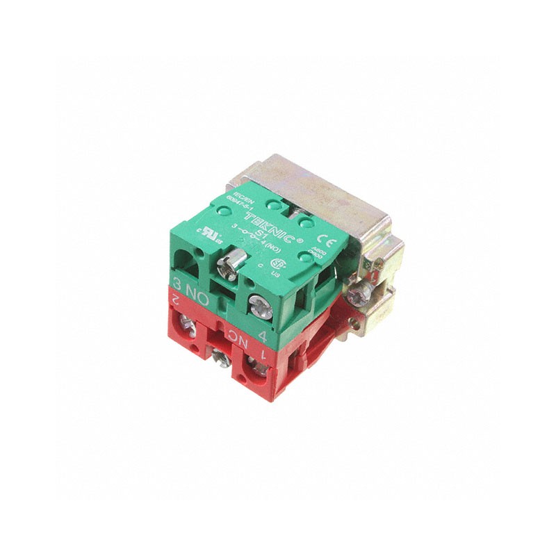 1 pcs : S1-S2-WB - CONTACT BLOCK SPST 10A 600V