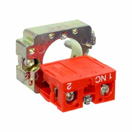1 pcs : S2-01WB - CONTACT BLOCK SPST-NC 10A 600V