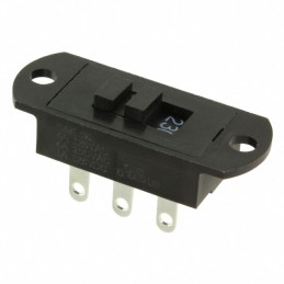 1 pcs : S202121SS03Q - SWITCH SLIDE DPDT 6A 125V