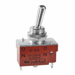 1 pcs : S2A - SWITCH TOGGLE SPDT 15A 125V