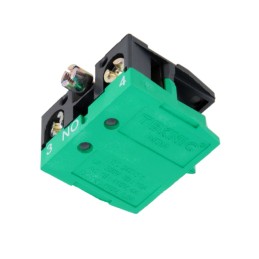 1 pcs : S3 - CONTACT BLOCK SPST-NO 10A 600V