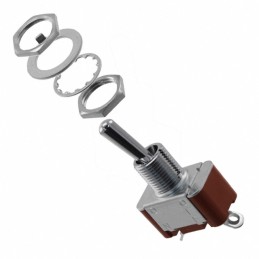 1 pcs : S301 - SWITCH TOGGLE SPST 15A 125V