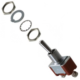 1 pcs : S301T - SWITCH TOGGLE SPST 15A 125V