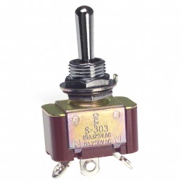 1 pcs : S303 - SWITCH TOGGLE SPDT 15A 125V