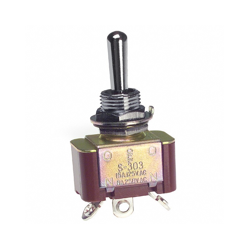 1 pcs : S303 - SWITCH TOGGLE SPDT 15A 125V