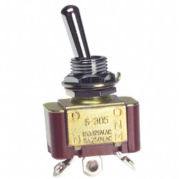 1 pcs : S305 - SWITCH TOGGLE SPDT 15A 125V