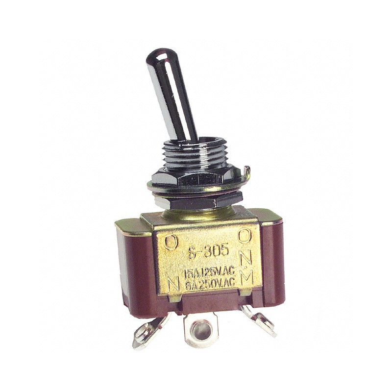 1 pcs : S305 - SWITCH TOGGLE SPDT 15A 125V