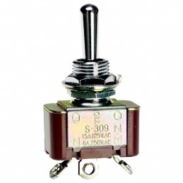 1 pcs : S309 - SWITCH TOGGLE SPDT 15A 125V