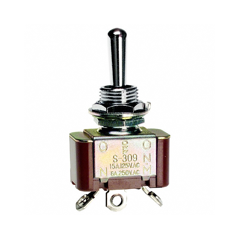 1 pcs : S309 - SWITCH TOGGLE SPDT 15A 125V