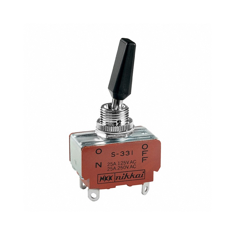 1 pcs : S331R - SWITCH TOGGLE DPST 20A 125V