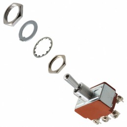 1 pcs : S332T - SWITCH TOGGLE DPDT 15A 125V