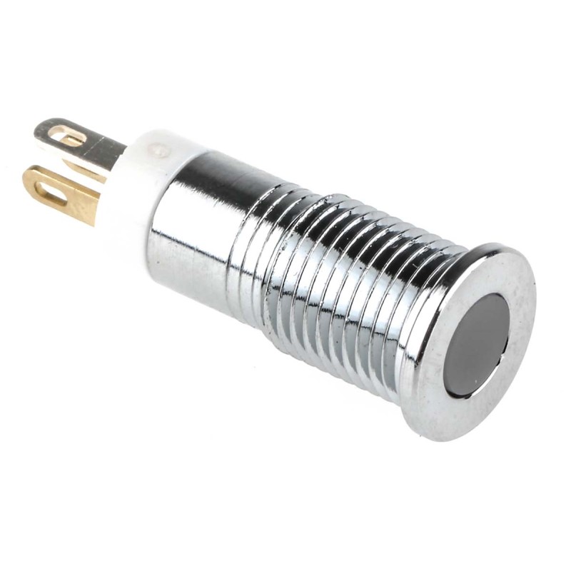 1 pcs - RS PRO Green, Red, Yellow Panel Mount Indicator, 2V dc, 8mm Mounting Hole Size, Solder Tab Termination