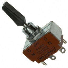 1 pcs : S333R - SWITCH TOGGLE DPDT 20A 125V