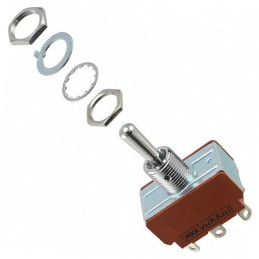 1 pcs : S335 - SWITCH TOGGLE DPDT 15A 125V