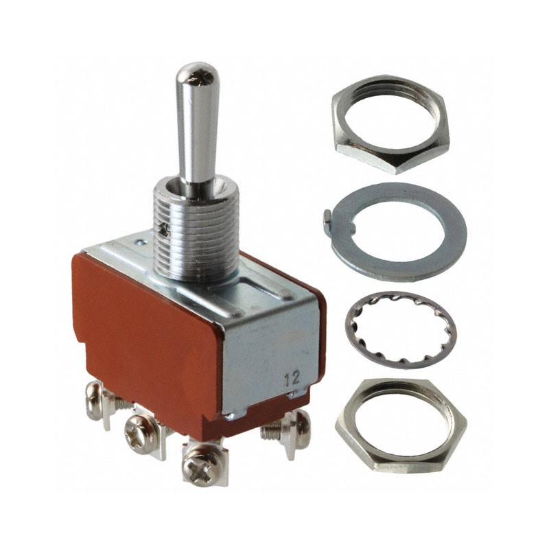 1 pcs : S338T - SWITCH TOGGLE DPDT 15A 125V