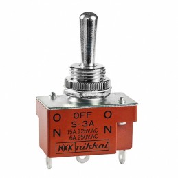 1 pcs : S3A - SWITCH TOGGLE SPDT 15A 125V