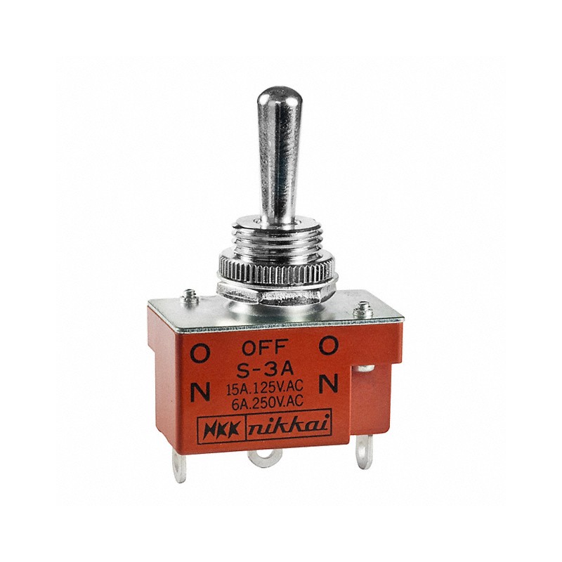 1 pcs : S3A - SWITCH TOGGLE SPDT 15A 125V