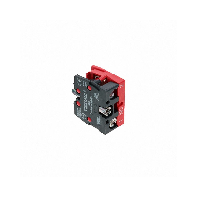 1 pcs : S4 - CONTACT BLOCK SPST-NC 10A 600V