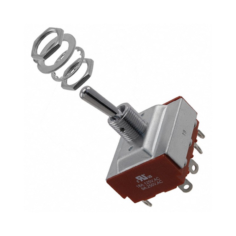 1 pcs : S41 - SWITCH TOGGLE 4PST 20A 125V