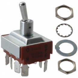 1 pcs : S41F - SWITCH TOGGLE 4PST 20A 125V