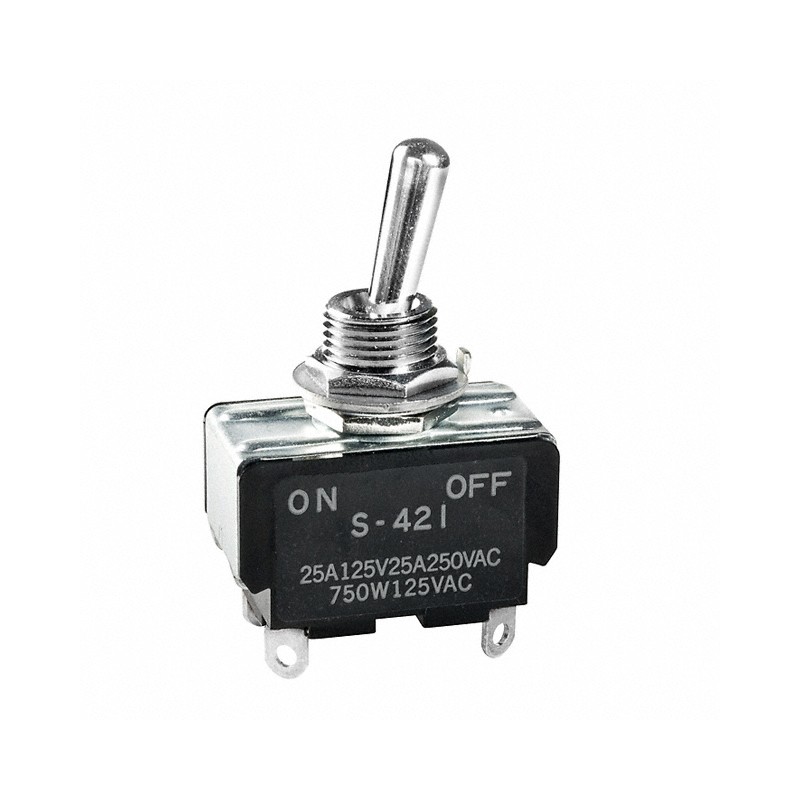 1 pcs : S421 - SWITCH TOGGLE DPST 20A 125V